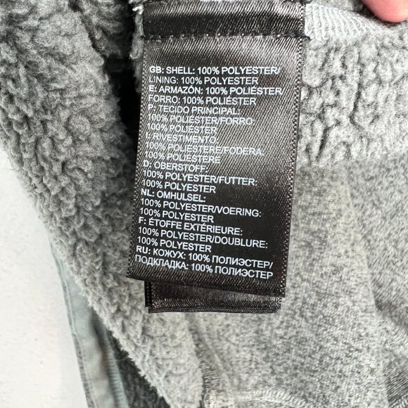 The North Face Men's 1/4 Quarter Zip Grey Pullover Size S - Picture 9 of 10
